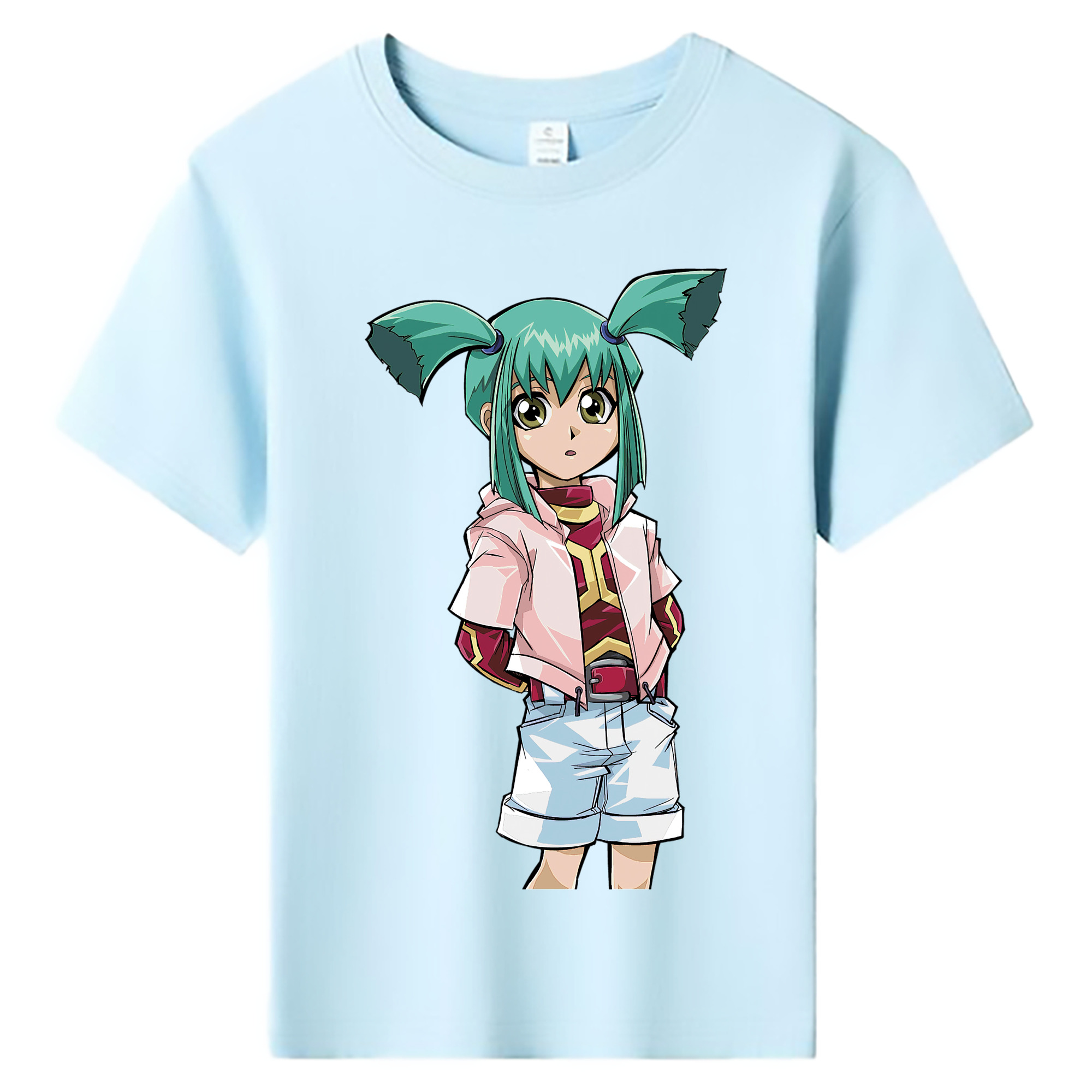 （画像用） 遊☆戯☆王 Yu-Gi-Oh! 綿100％キッズTシャツ（フロントプリント）